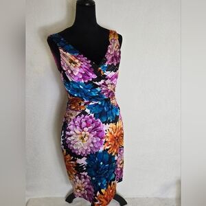 Kay Unger New York Ruched Dress Size 6